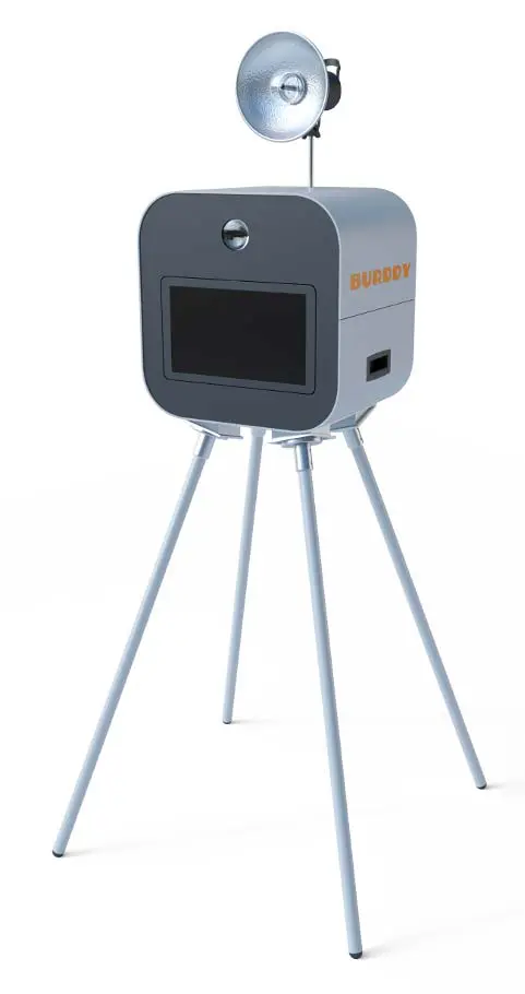 Een glimp van de Burddy fotokiosk