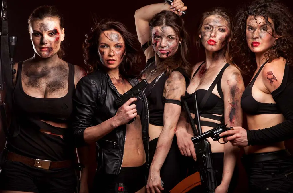 A paintball activity for your bachelorette party? The opportunity to bring out your badass side!